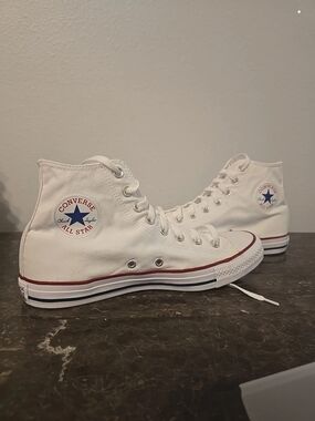 Converse CANVAS ALL STAR J HI Top White Unisex Sneakers Shoes Mens 9 Women's 11